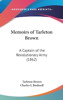 Front cover_Memoirs of Tarleton Brown