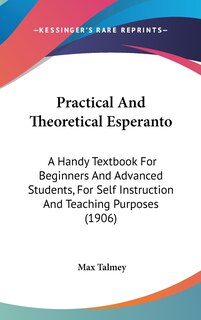 Front cover_Practical And Theoretical Esperanto