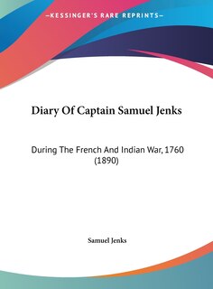 Couverture_Diary Of Captain Samuel Jenks