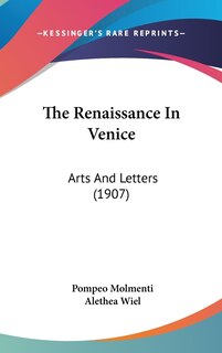 Couverture_The Renaissance In Venice