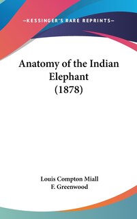 Couverture_Anatomy of the Indian Elephant (1878)