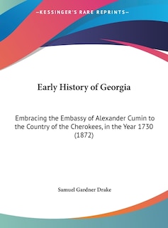 Front cover_Early History of Georgia