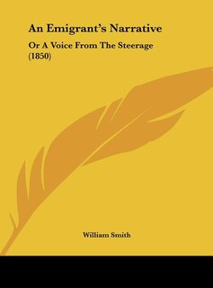 Couverture_An Emigrant's Narrative