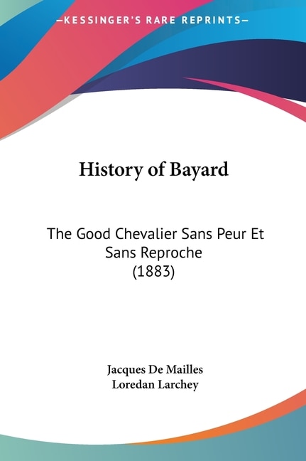 Front cover_History of Bayard