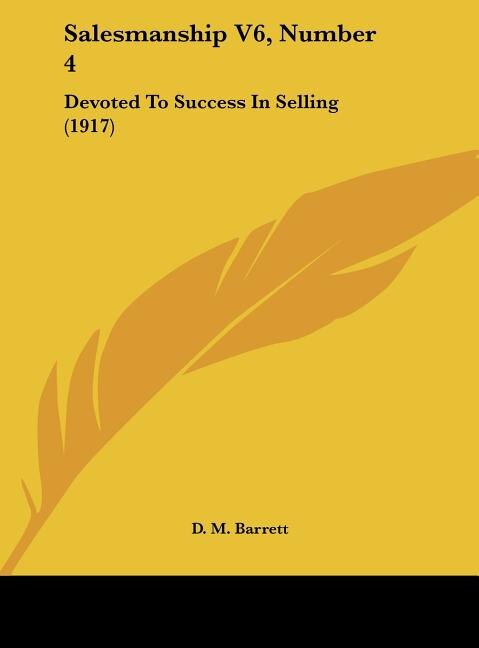 Couverture_Salesmanship V6, Number 4