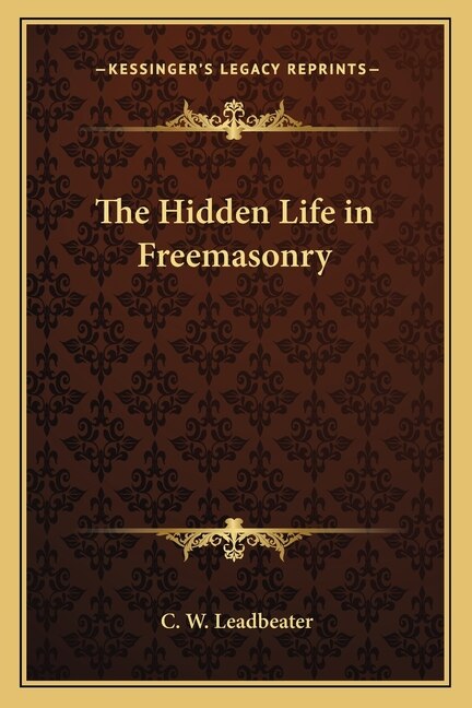 Front cover_The Hidden Life in Freemasonry