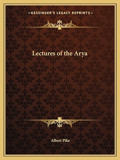 Front cover_Lectures of the Arya