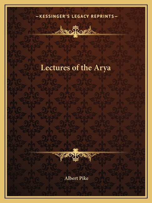 Front cover_Lectures of the Arya
