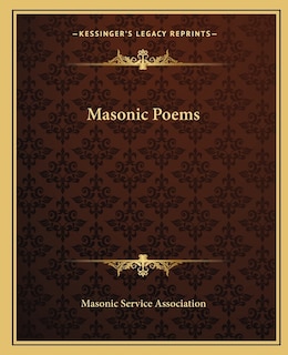 Front cover_Masonic Poems