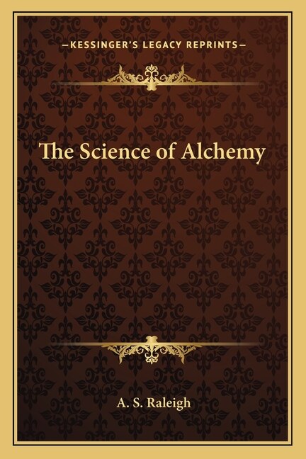Front cover_The Science of Alchemy