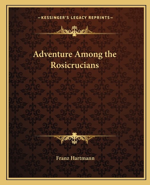 Front cover_Adventure Among the Rosicrucians