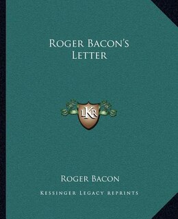 Front cover_Roger Bacon's Letter