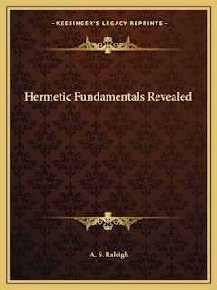 Front cover_Hermetic Fundamentals Revealed
