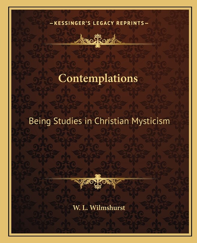 Front cover_Contemplations