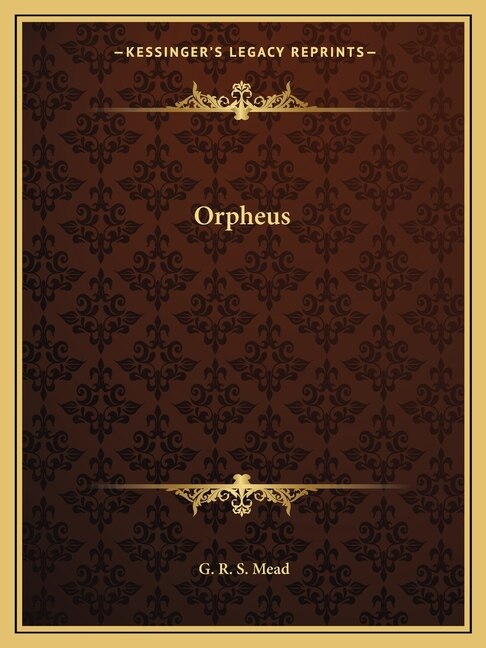 Front cover_Orpheus