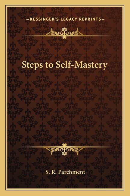 Front cover_Steps to Self-Mastery