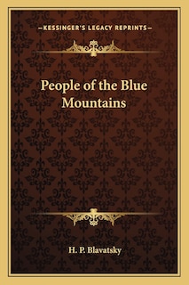 Couverture_People of the Blue Mountains