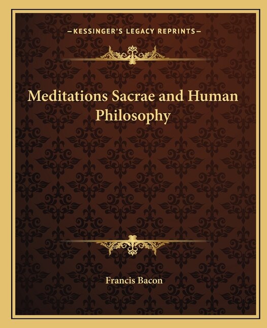 Couverture_Meditations Sacrae and Human Philosophy