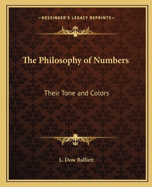Front cover_The Philosophy of Numbers