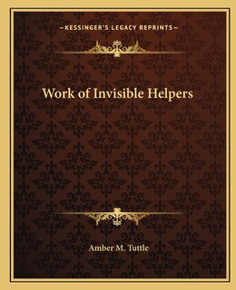 Front cover_Work of Invisible Helpers