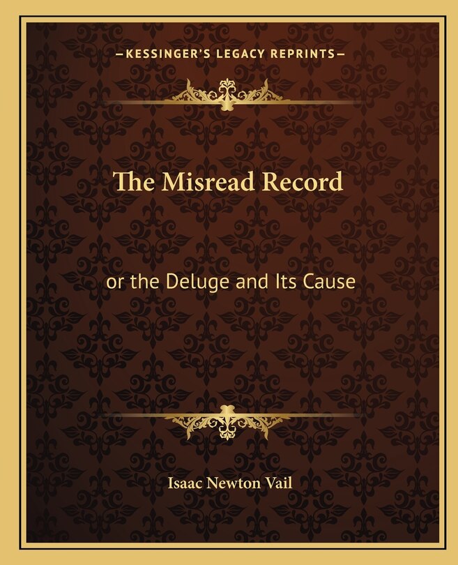 Front cover_The Misread Record
