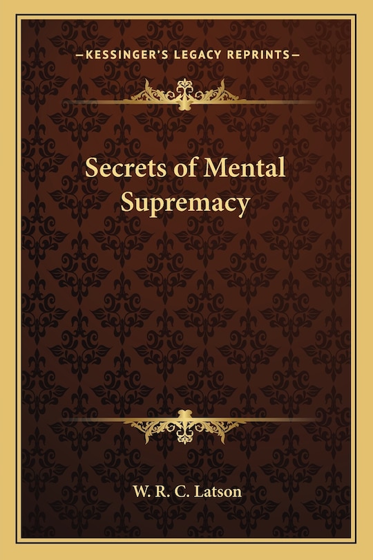 Couverture_Secrets of Mental Supremacy