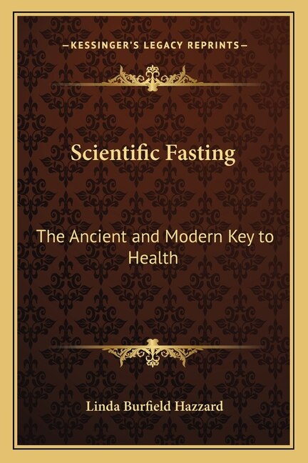 Front cover_Scientific Fasting