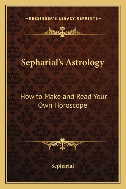 Couverture_Sepharial's Astrology