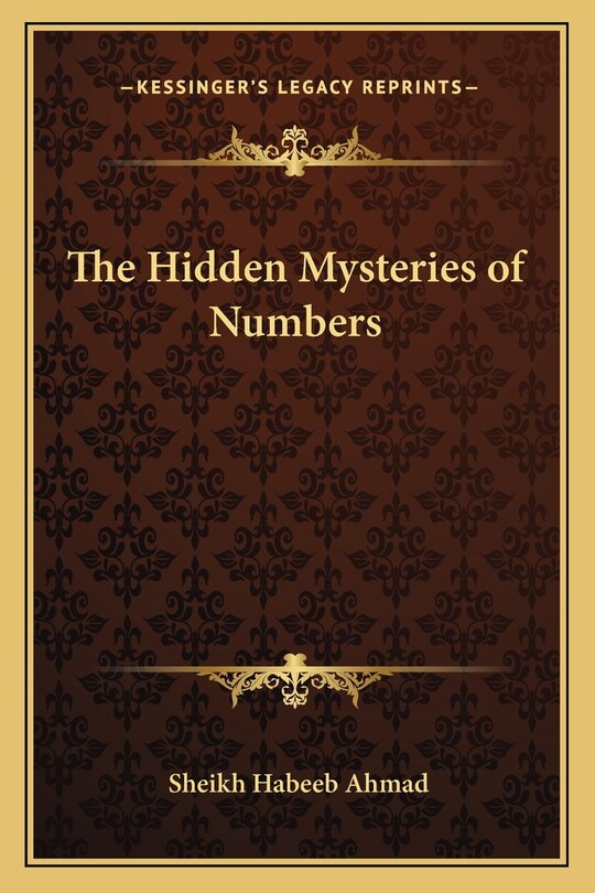 Couverture_The Hidden Mysteries of Numbers