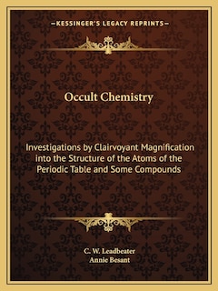 Front cover_Occult Chemistry