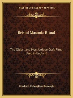 Front cover_Bristol Masonic Ritual