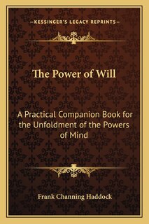 Front cover_The Power of Will