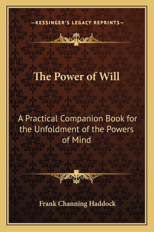 Front cover_The Power of Will