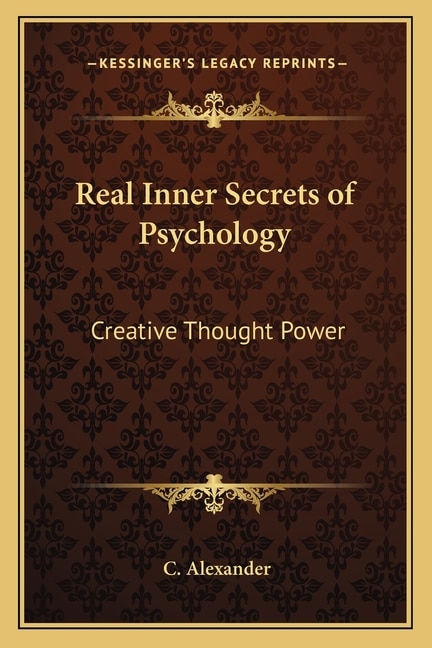 Couverture_Real Inner Secrets of Psychology