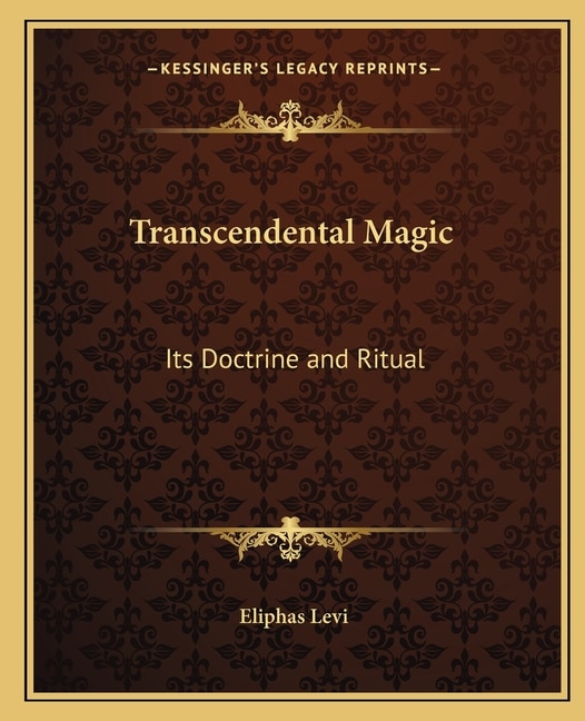 Front cover_Transcendental Magic