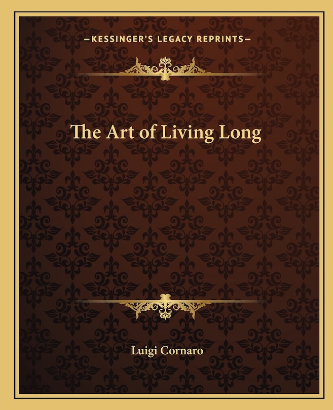 Couverture_The Art of Living Long