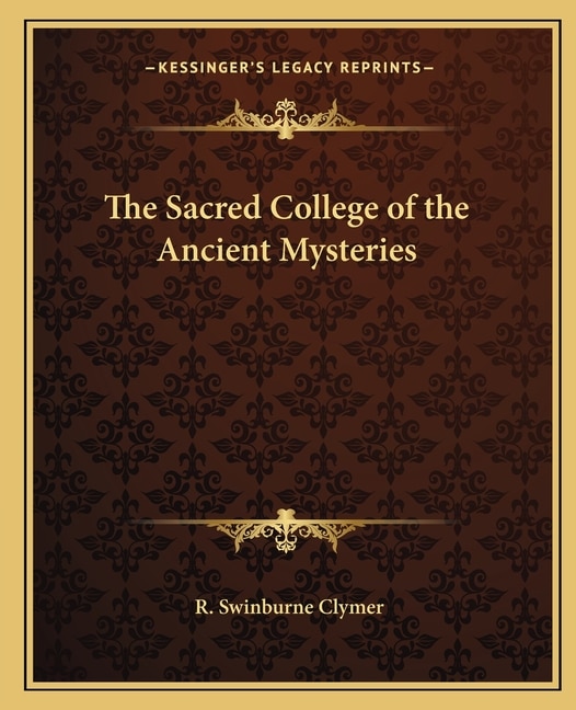 Couverture_The Sacred College of the Ancient Mysteries
