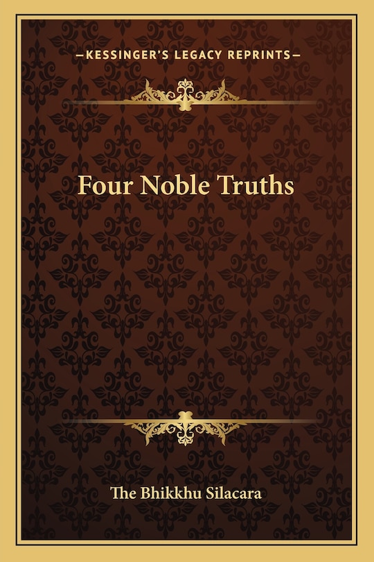 Front cover_Four Noble Truths