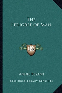 Front cover_The Pedigree of Man