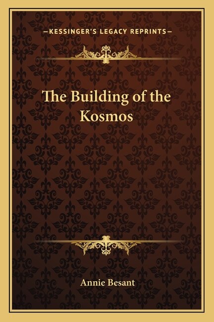Front cover_The Building of the Kosmos