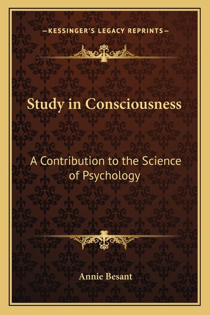 Couverture_Study in Consciousness