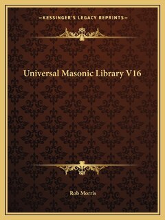 Front cover_Universal Masonic Library V16