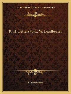 Couverture_K. H. Letters to C. W. Leadbeater