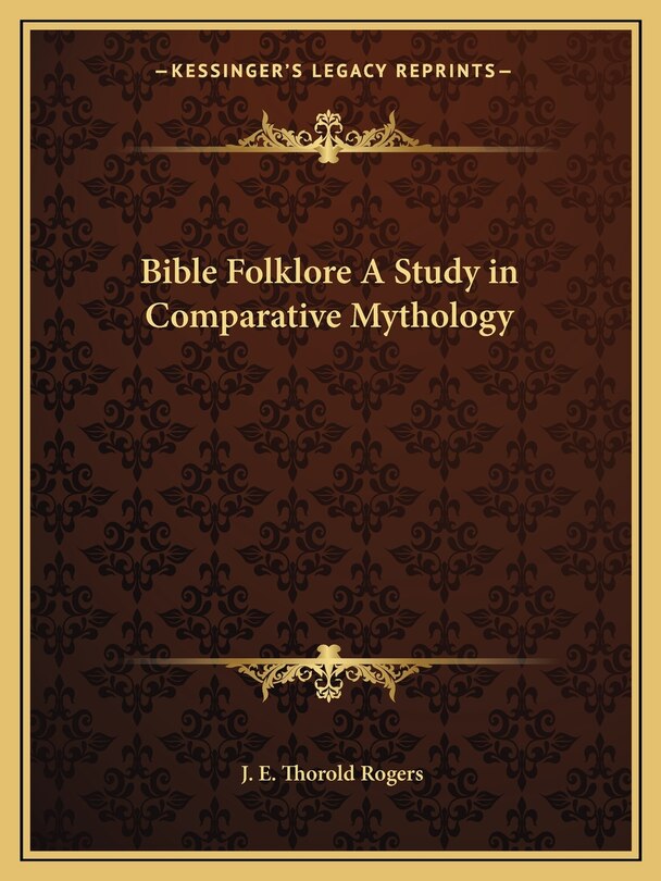 Front cover_Bible Folklore A Study in Comparative Mythology