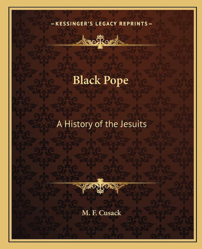 Front cover_Black Pope