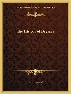 Front cover_The History of Dreams