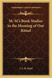Couverture_M. M.'s Book Studies in the Meaning of Our Ritual