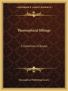 Couverture_Theosophical Siftings