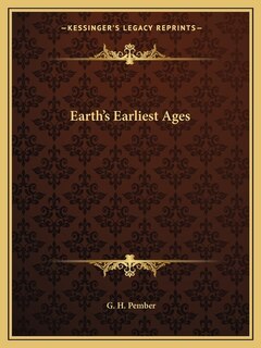 Front cover_Earth's Earliest Ages