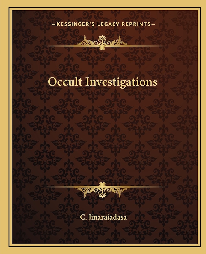 Front cover_Occult Investigations